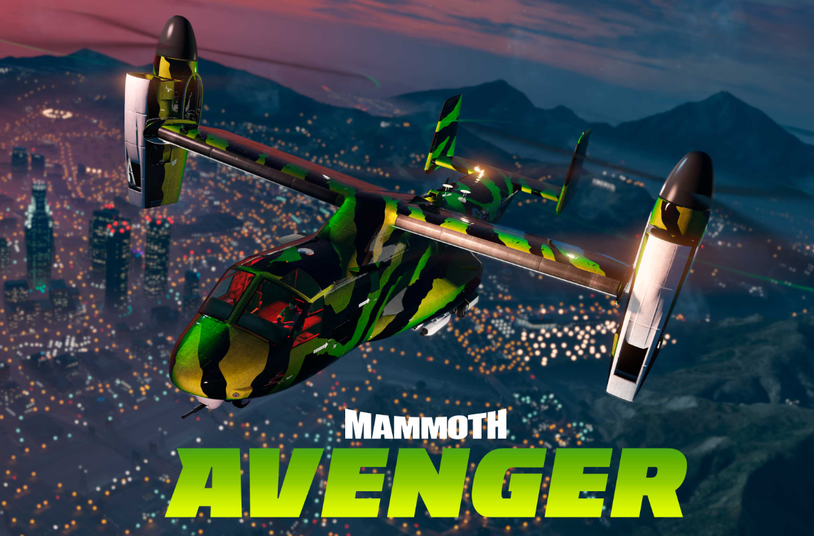 Addons | Avenger | Custom Item | GTA Online | RLW