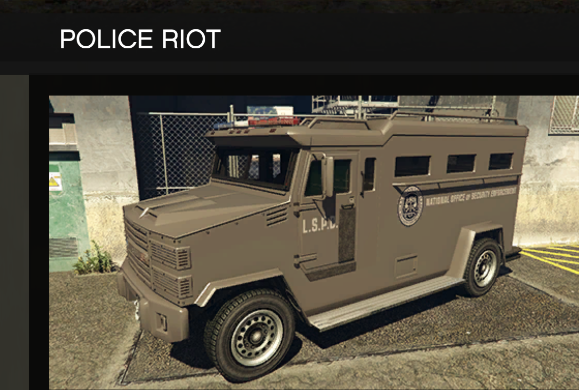 Warstock | Vehicle Riot | Custom Item | GTA Online | RLW