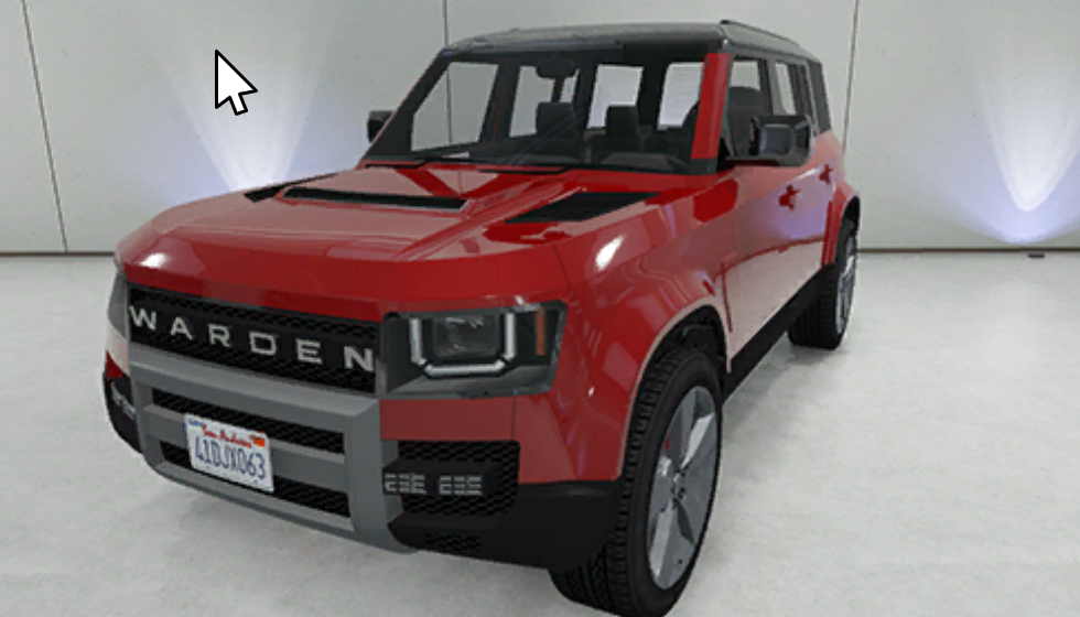 Cars | Vehicle Warden | Custom Item | GTA Online | RLW