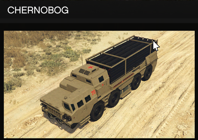 Warstock | Vehicle Chernobog | Custom Item | GTA Online | RLW